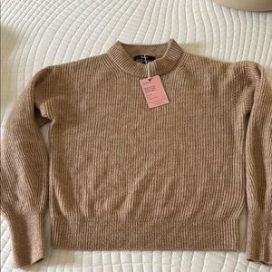 NWT Quince baby alpaca crew